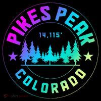 Pikes Peak Colorado Mountain Hiking T-Shirt thumb 7
