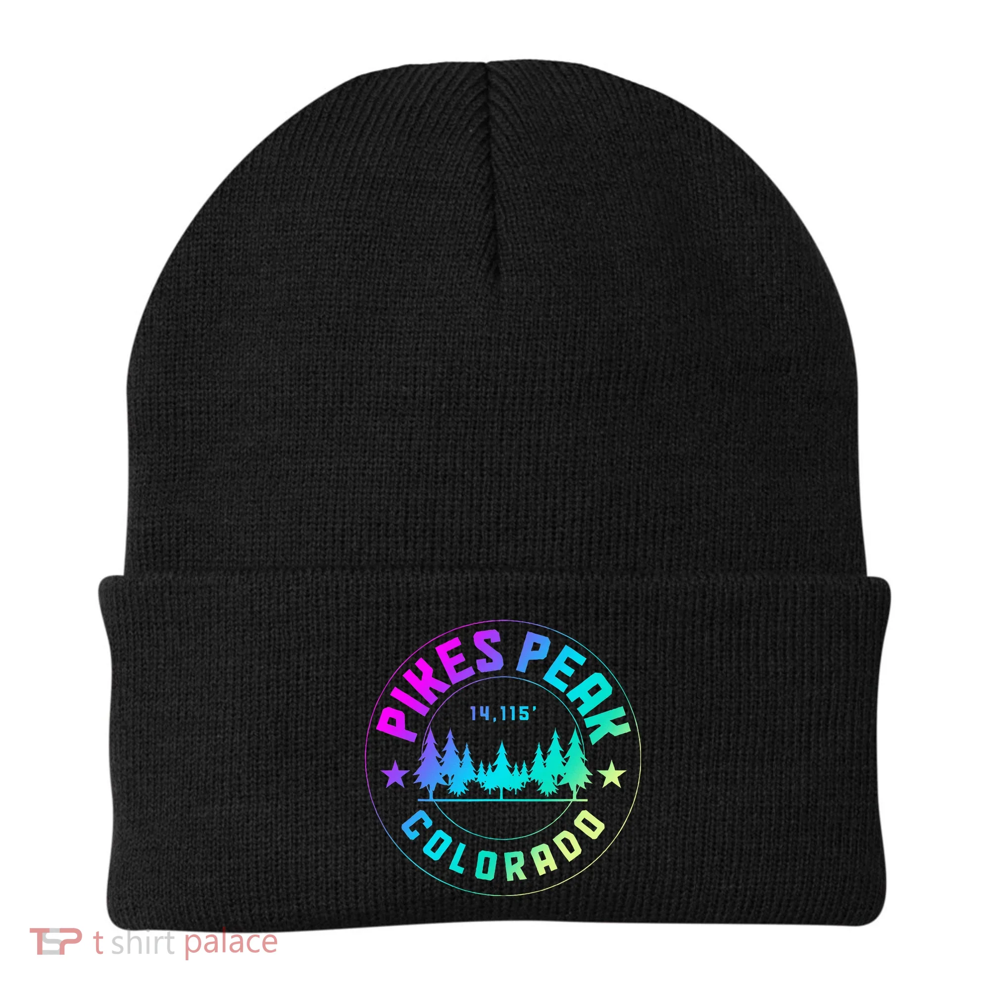 Pikes Peak Colorado Mountain Hiking Beanie