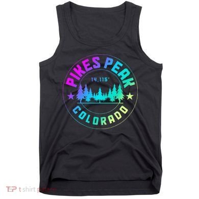 Pikes Peak Colorado Mountain Hiking Tank Top
