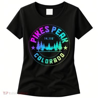 Pikes Peak Colorado Mountain Hiking Women's T-Shirt