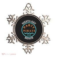 Party Pirate Club Siesta Key Beach Ornament thumb 0