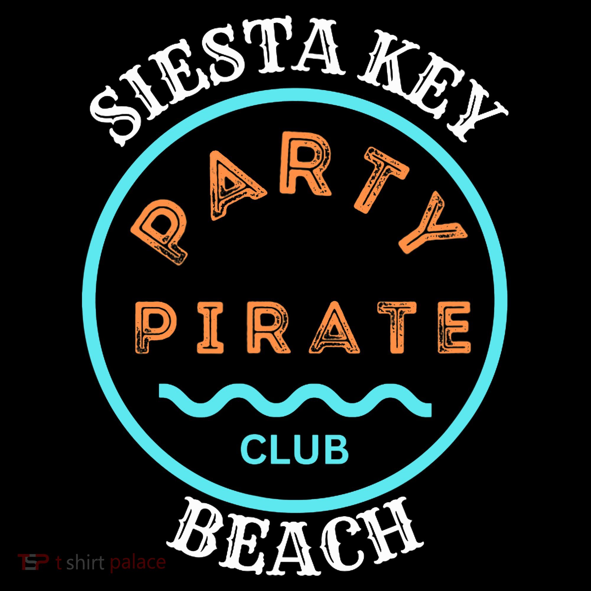 Party Pirate Club Siesta Key Beach Ornament