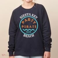 Party Pirate Club Siesta Key Beach Women's Sweatshirt thumb 0