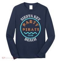 Party Pirate Club Siesta Key Beach Long Sleeve Shirt thumb 0