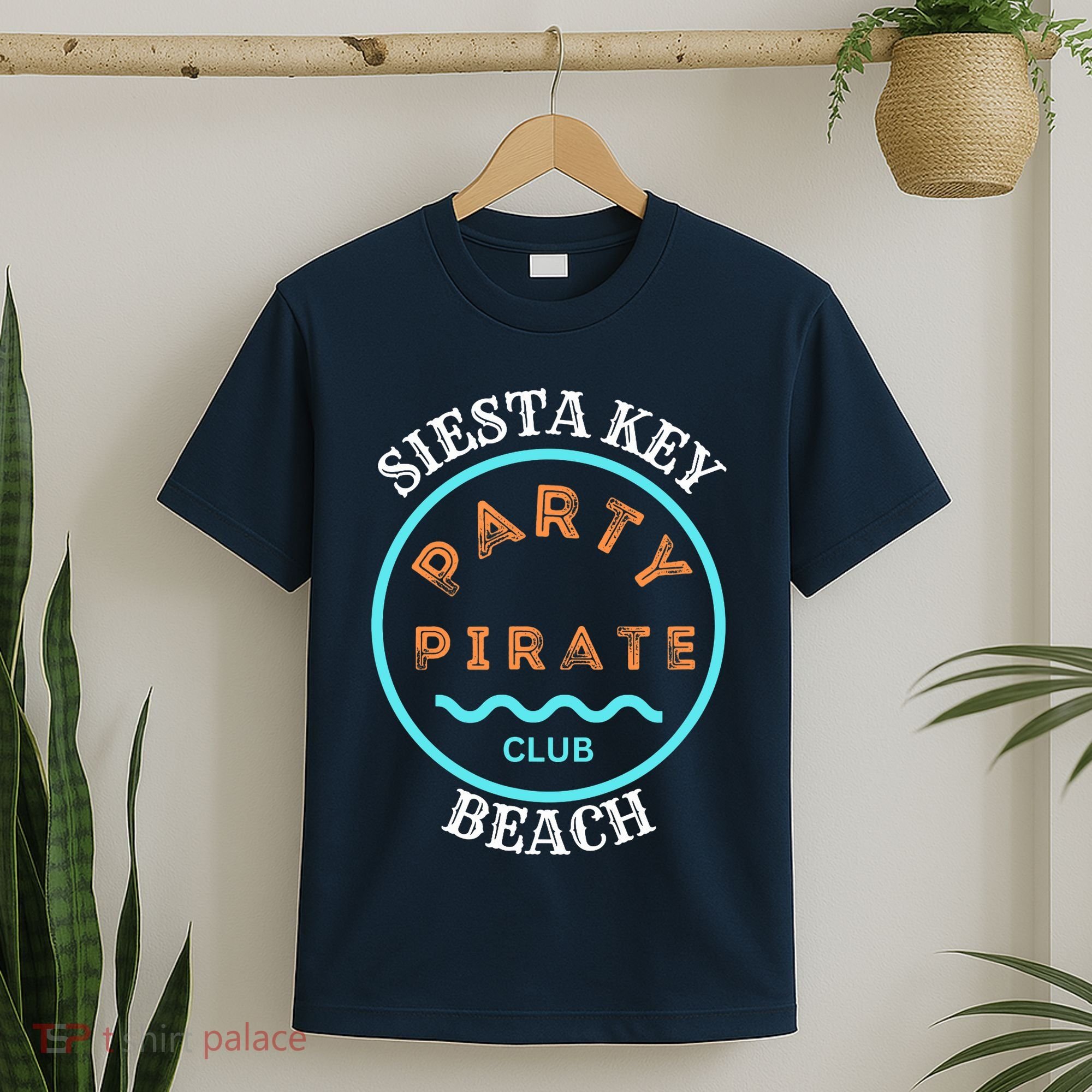 Party Pirate Club Siesta Key Beach T-Shirt