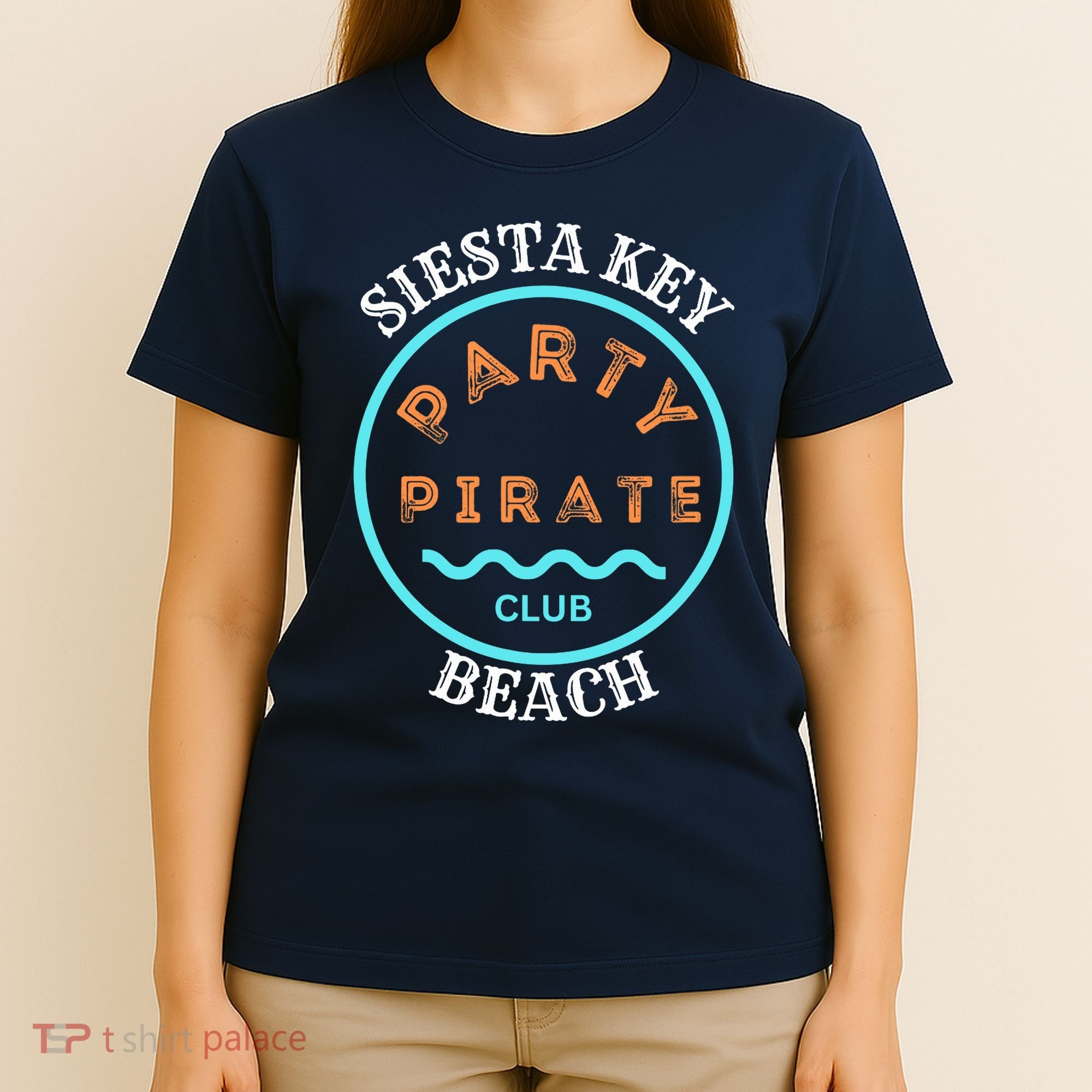 Party Pirate Club Siesta Key Beach T-Shirt