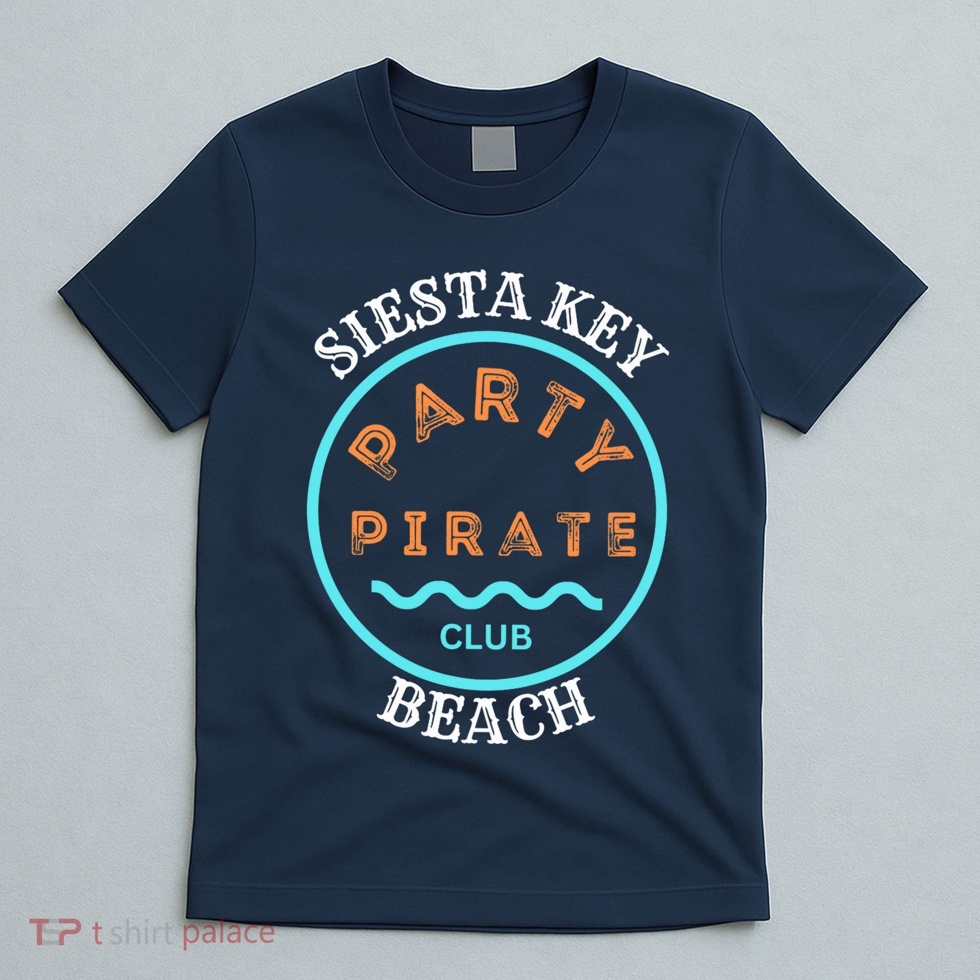Party Pirate Club Siesta Key Beach T-Shirt