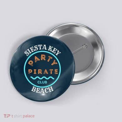 Party Pirate Club Siesta Key Beach Button