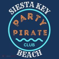 Party Pirate Club Siesta Key Beach Toddler Long Sleeve Shirt thumb 2