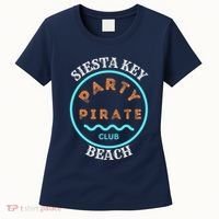 Party Pirate Club Siesta Key Beach Women's T-Shirt thumb 0