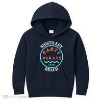 Party Pirate Club Siesta Key Beach Kids Hoodie thumb 0
