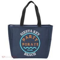 Party Pirate Club Siesta Key Beach Tote Bag thumb 0