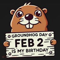 Punxsy PhilS Cute Groundhog Day February 2nd Birthday Doggie Tank thumb 4