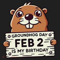 Punxsy PhilS Cute Groundhog Day February 2nd Birthday Golf Towel thumb 3