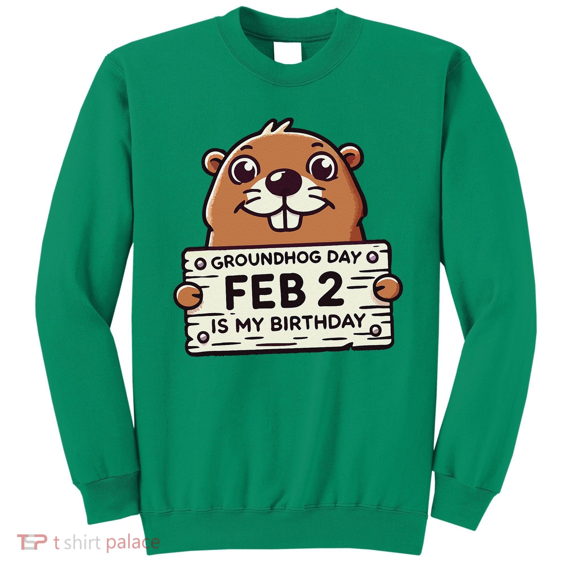 Punxsy PhilS Cute Groundhog Day February 2nd Birthday Sweatshirt
