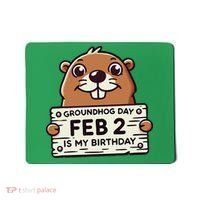 Punxsy PhilS Cute Groundhog Day February 2nd Birthday Mousepad thumb 0