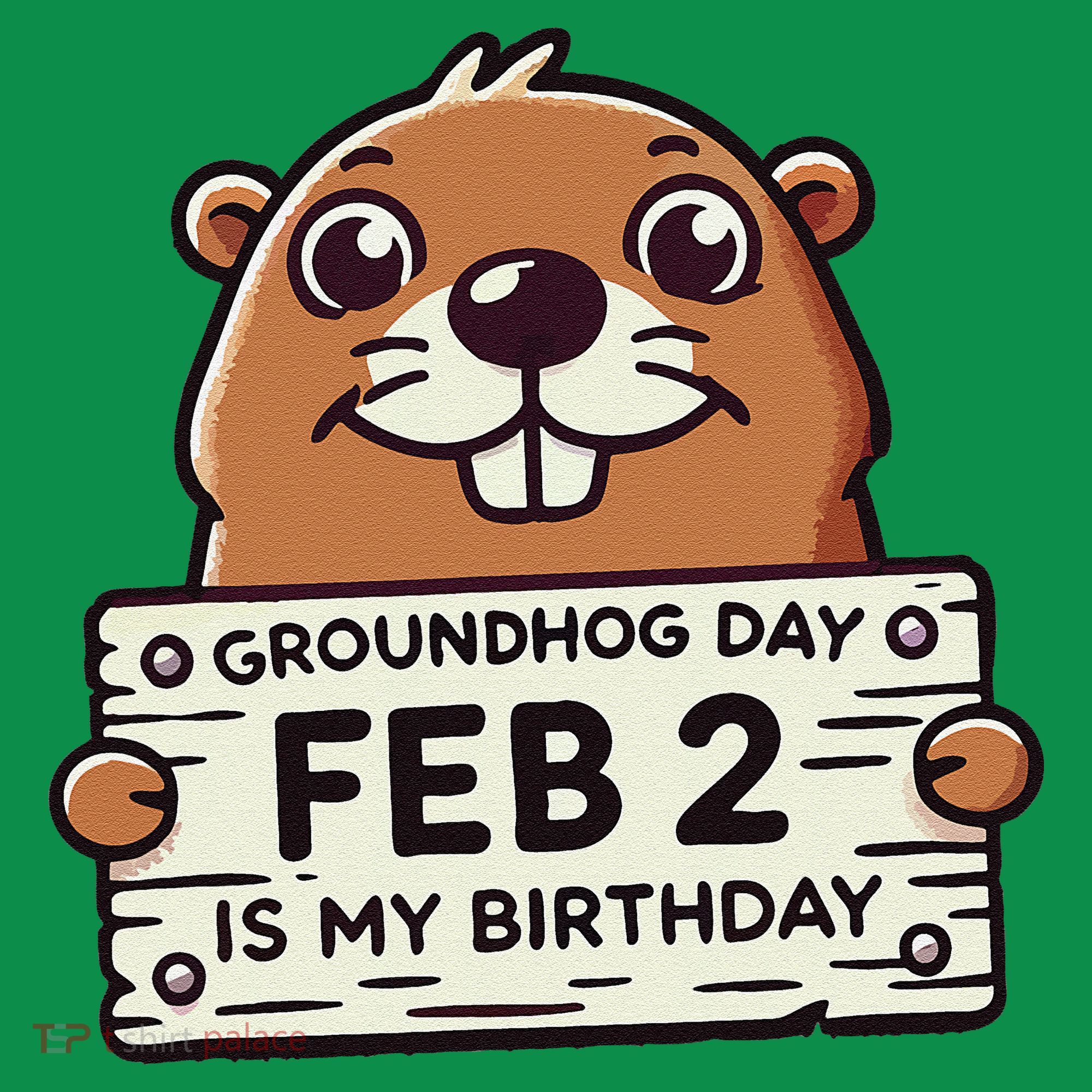 Punxsy PhilS Cute Groundhog Day February 2nd Birthday Toddler Hoodie