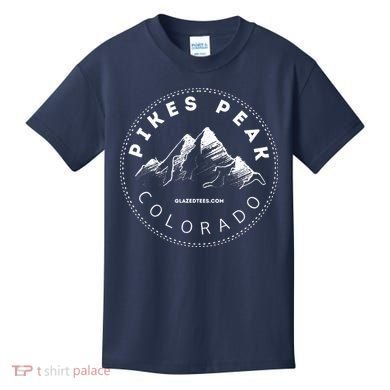 Pikes Peak Colorado Mountain Adventure Kids T-Shirt