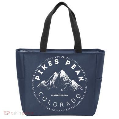 Pikes Peak Colorado Mountain Adventure Tote Bag
