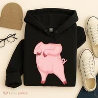 Pig Pig Costume Hoodie thumb 4
