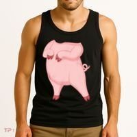 Pig Pig Costume Tank Top thumb 3