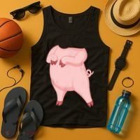 Pig Pig Costume Tank Top thumb 4