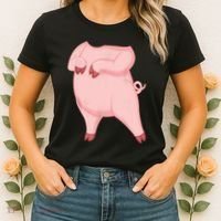 Pig Pig Costume Women's T-Shirt thumb 2