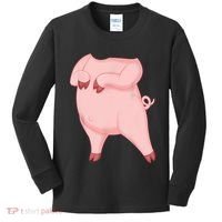 Pig Pig Costume Kids Long Sleeve Shirt thumb 0