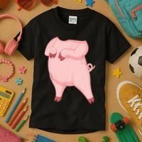 Pig Pig Costume Kids T-Shirt thumb 3