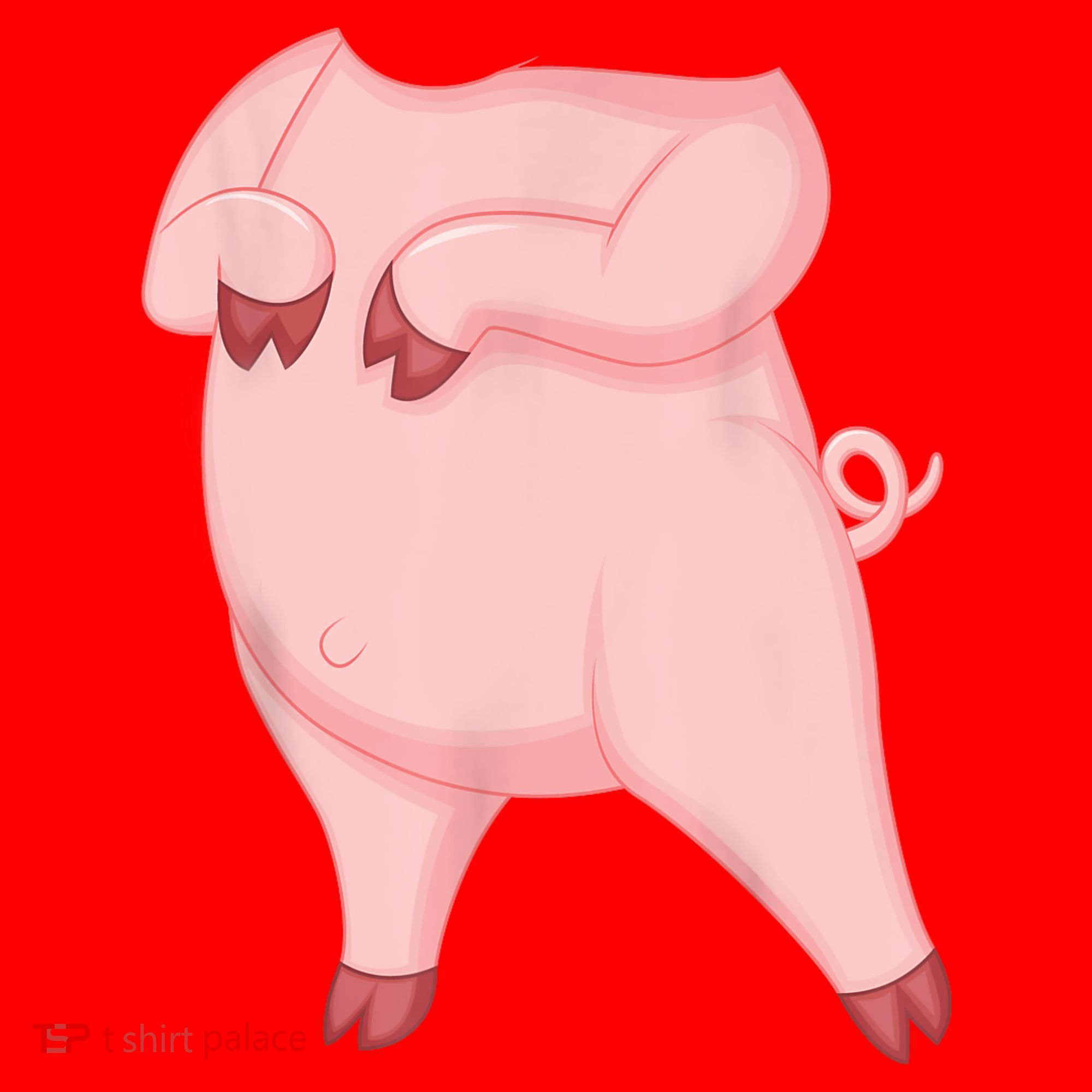 Pig Pig Costume Santa Hat