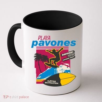 Playa Pavones Costa Rica Surfer Coffee Mug