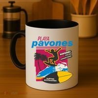 Playa Pavones Costa Rica Surfer Coffee Mug thumb 4