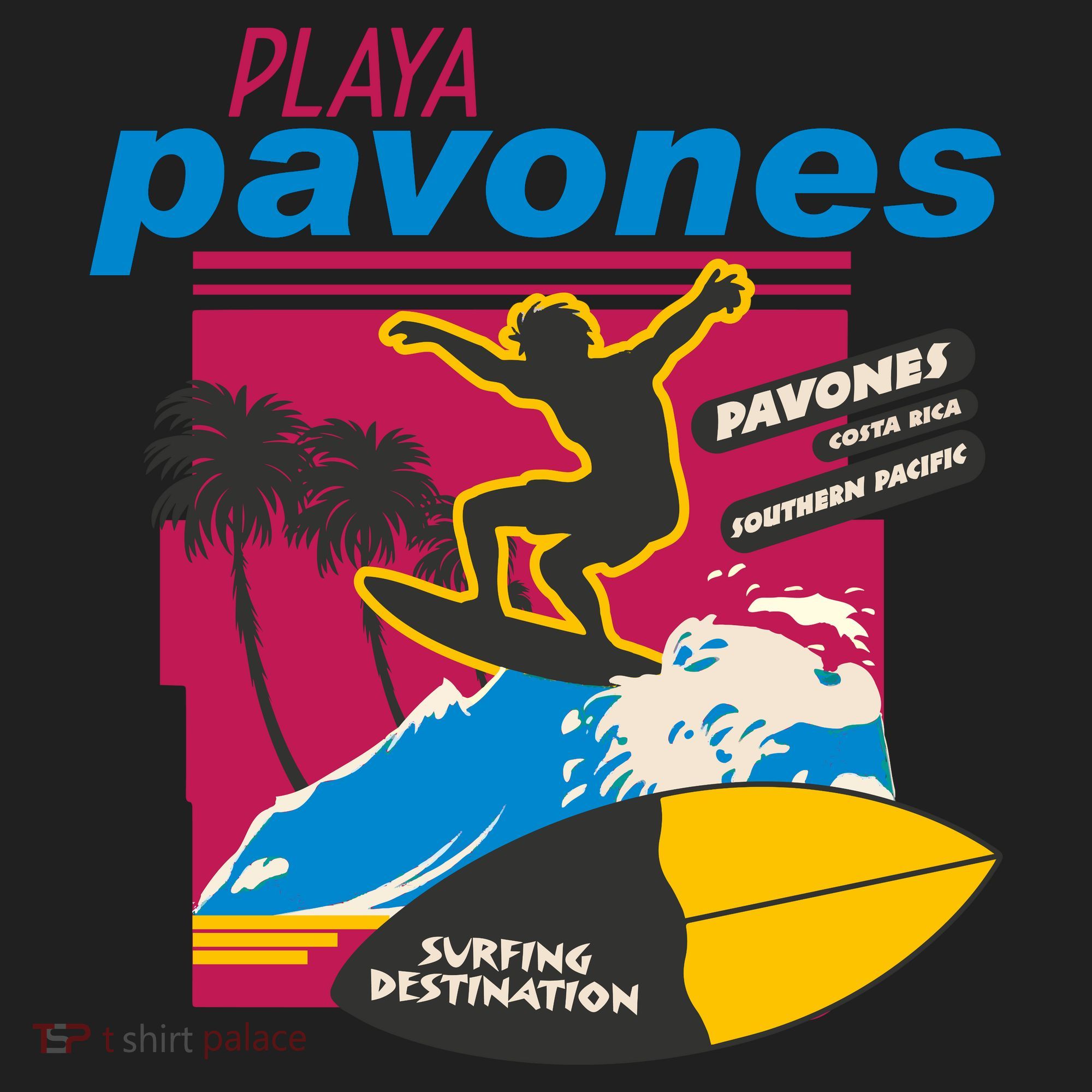 Playa Pavones Costa Rica Surfer Tumbler