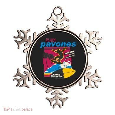 Playa Pavones Costa Rica Surfer Ornament