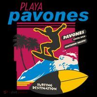 Playa Pavones Costa Rica Surfer Ornament thumb 1