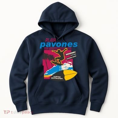Playa Pavones Costa Rica Surfer Hoodie