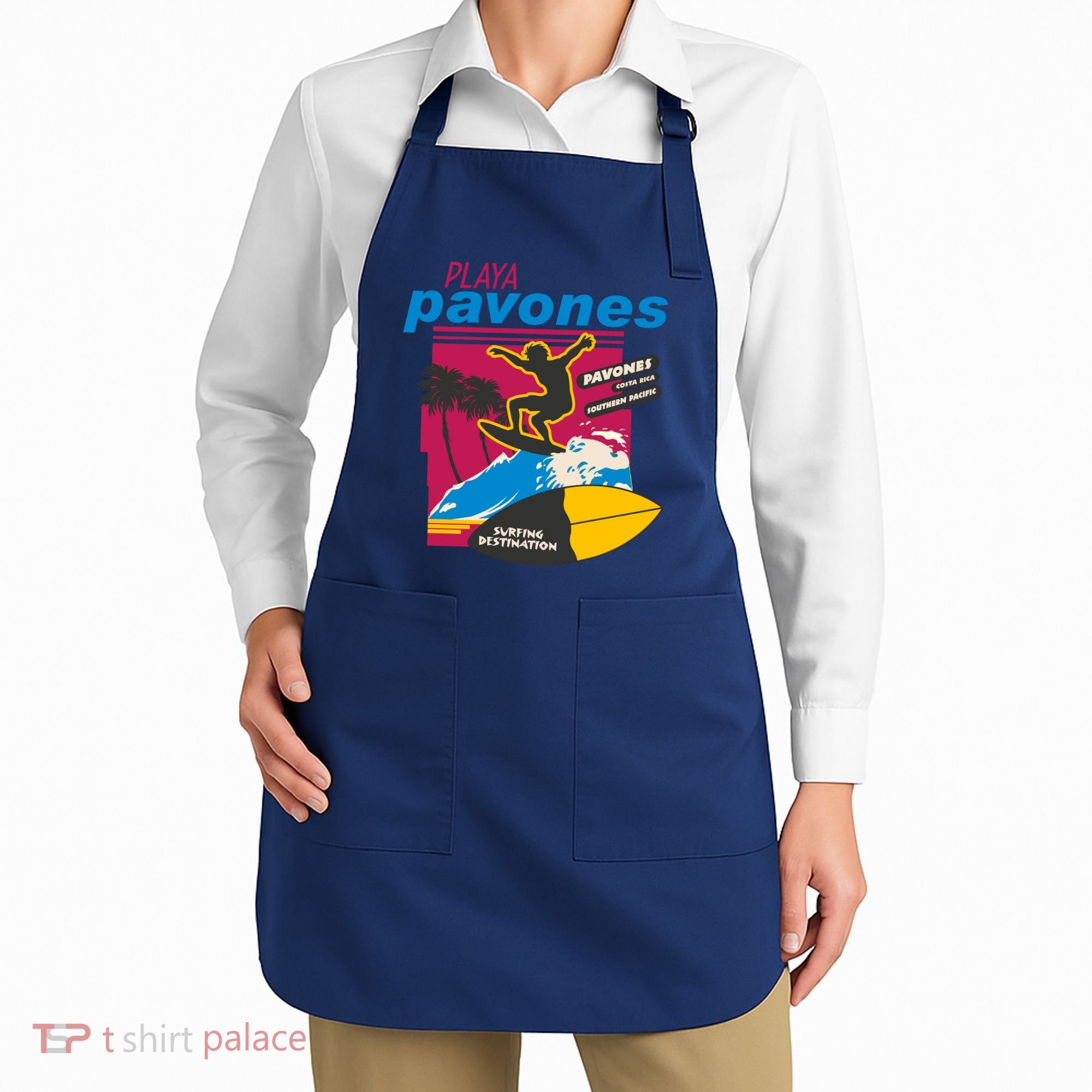 Playa Pavones Costa Rica Surfer Apron