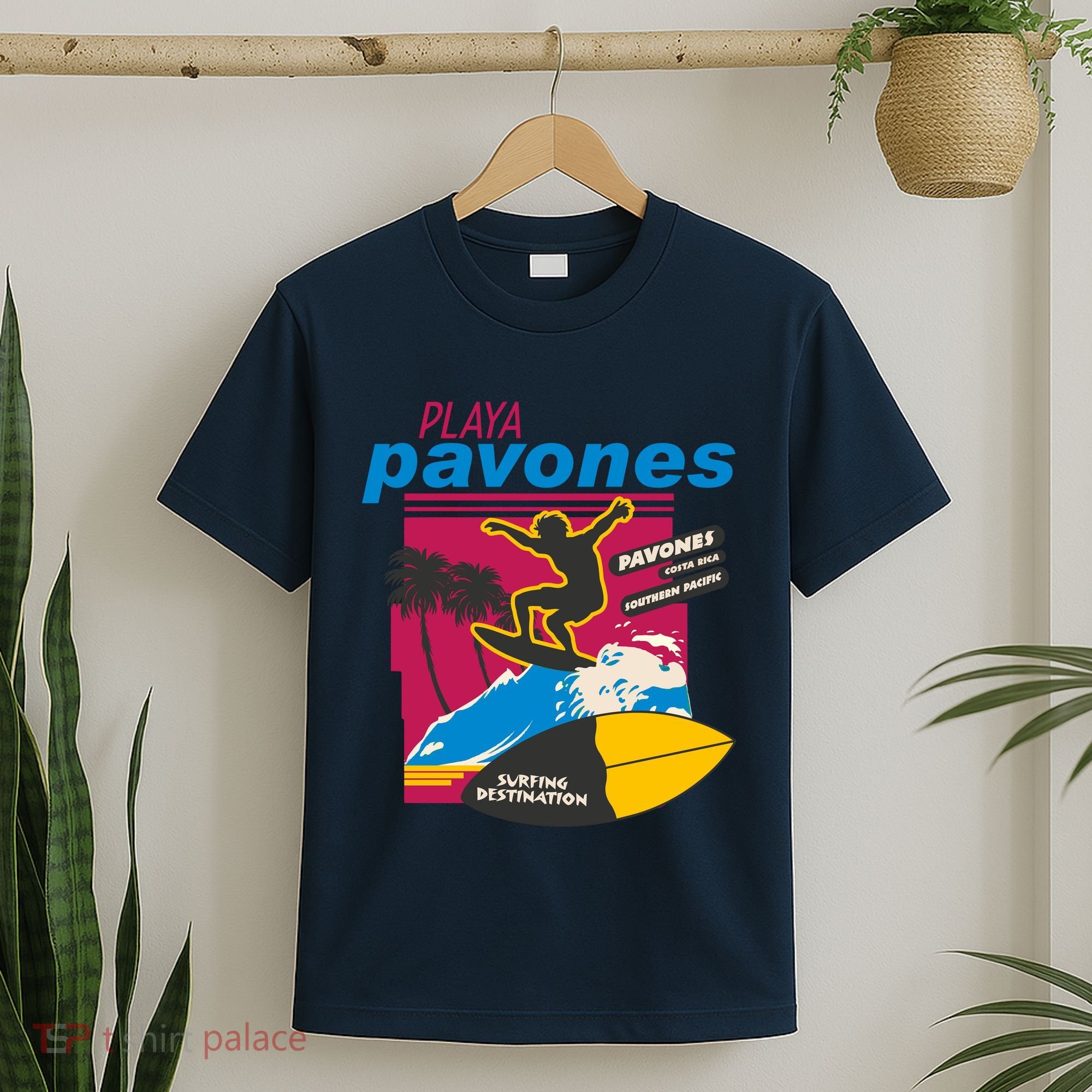 Playa Pavones Costa Rica Surfer T-Shirt