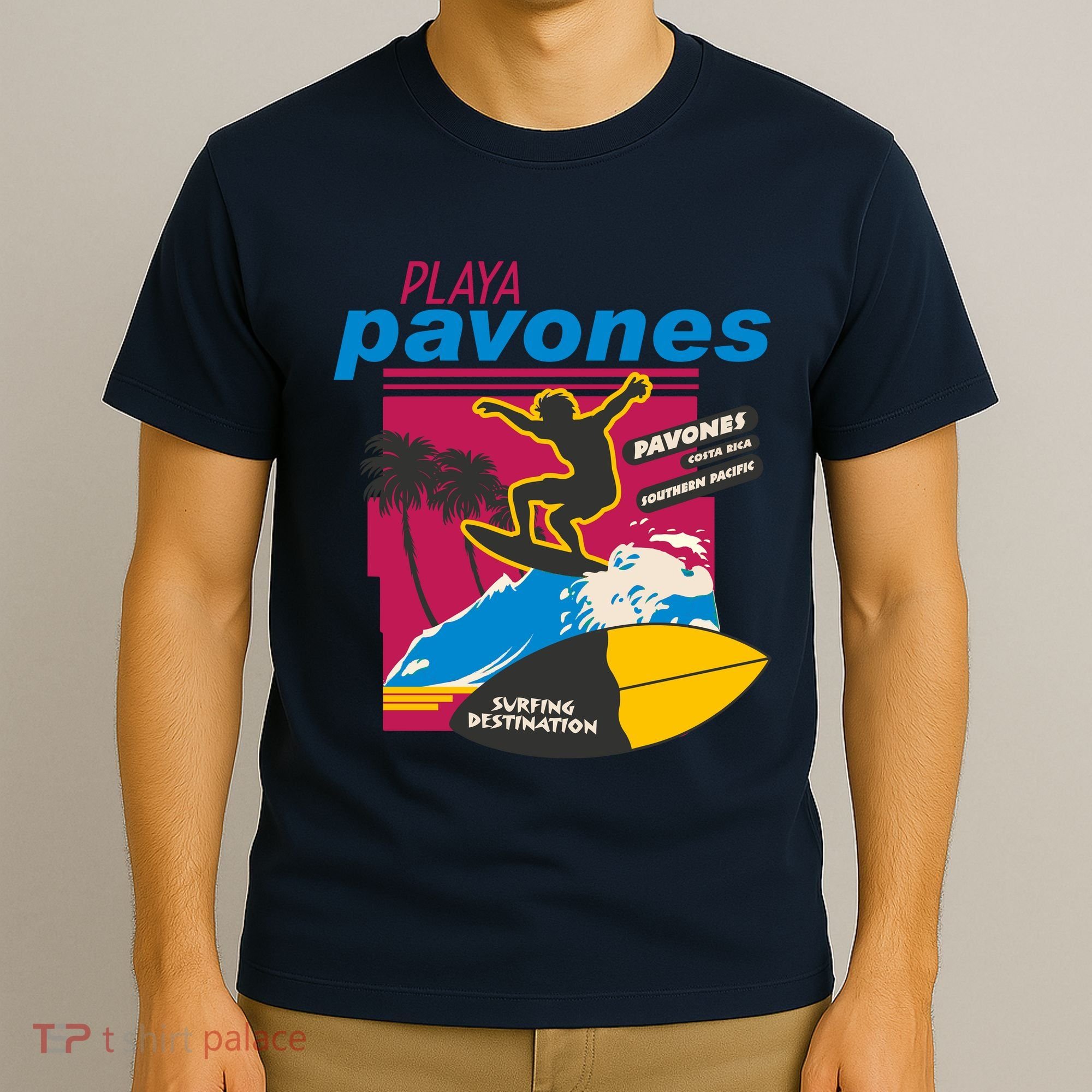 Playa Pavones Costa Rica Surfer T-Shirt