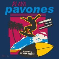 Playa Pavones Costa Rica Surfer Button thumb 1