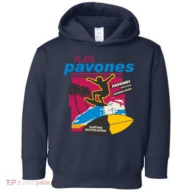 Playa Pavones Costa Rica Surfer Toddler Hoodie