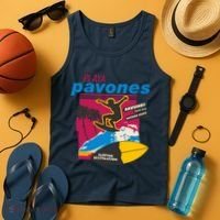 Playa Pavones Costa Rica Surfer Tank Top thumb 4