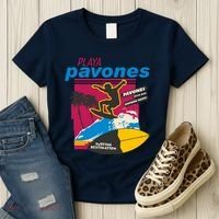 Playa Pavones Costa Rica Surfer Women's T-Shirt thumb 3
