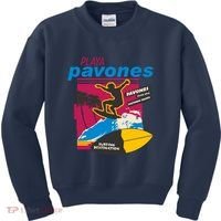 Playa Pavones Costa Rica Surfer Kids Sweatshirt thumb 0
