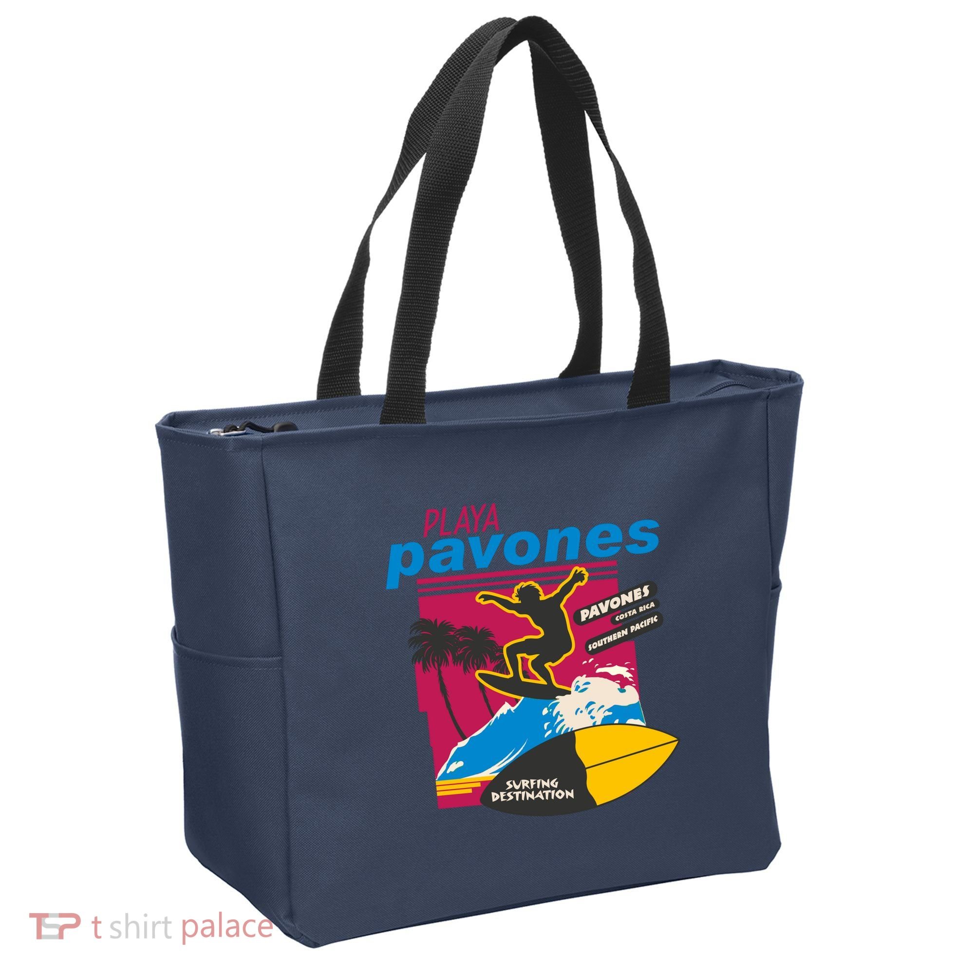 Playa Pavones Costa Rica Surfer Tote Bag