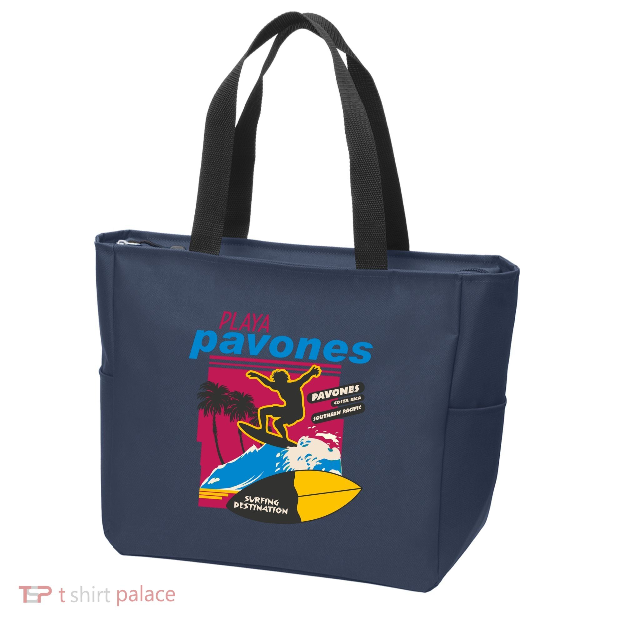Playa Pavones Costa Rica Surfer Tote Bag