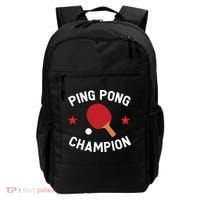 Ping Pong Champion Table Tennis Lover Gift Backpack thumb 0