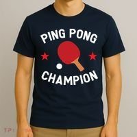 Ping Pong Champion Table Tennis Lover Gift T-Shirt thumb 3