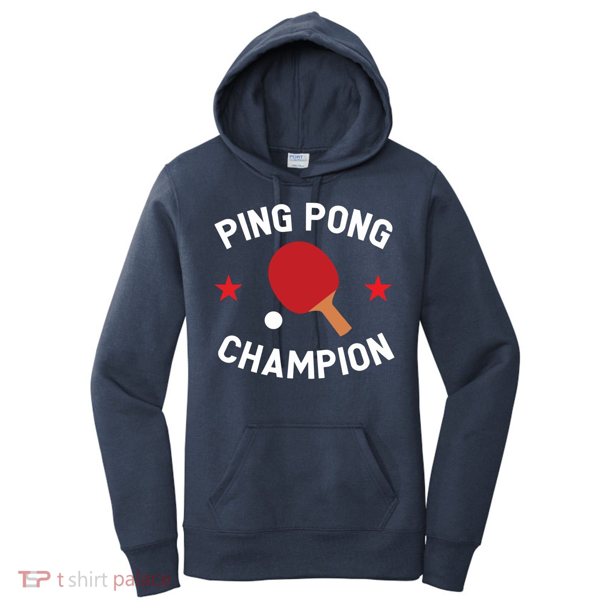 Ping Pong Champion Table Tennis Lover Gift Women's Hoodie