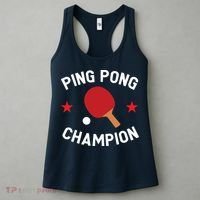 Ping Pong Champion Table Tennis Lover Gift Women's Tank Top thumb 3
